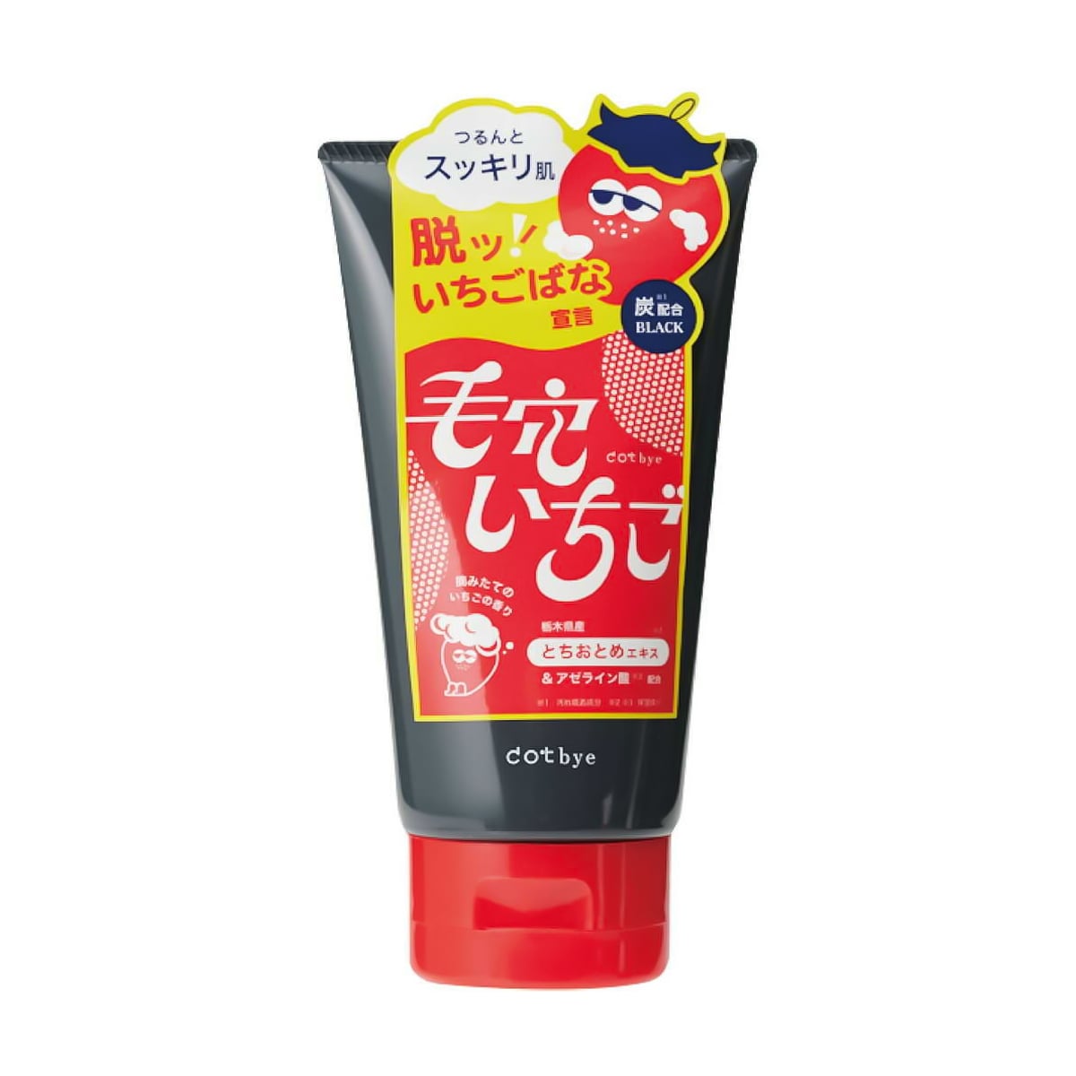 Засіб для вмивання Cosmetex Roland dotbye Pore Face Wash Black, Strawberry, 120 г